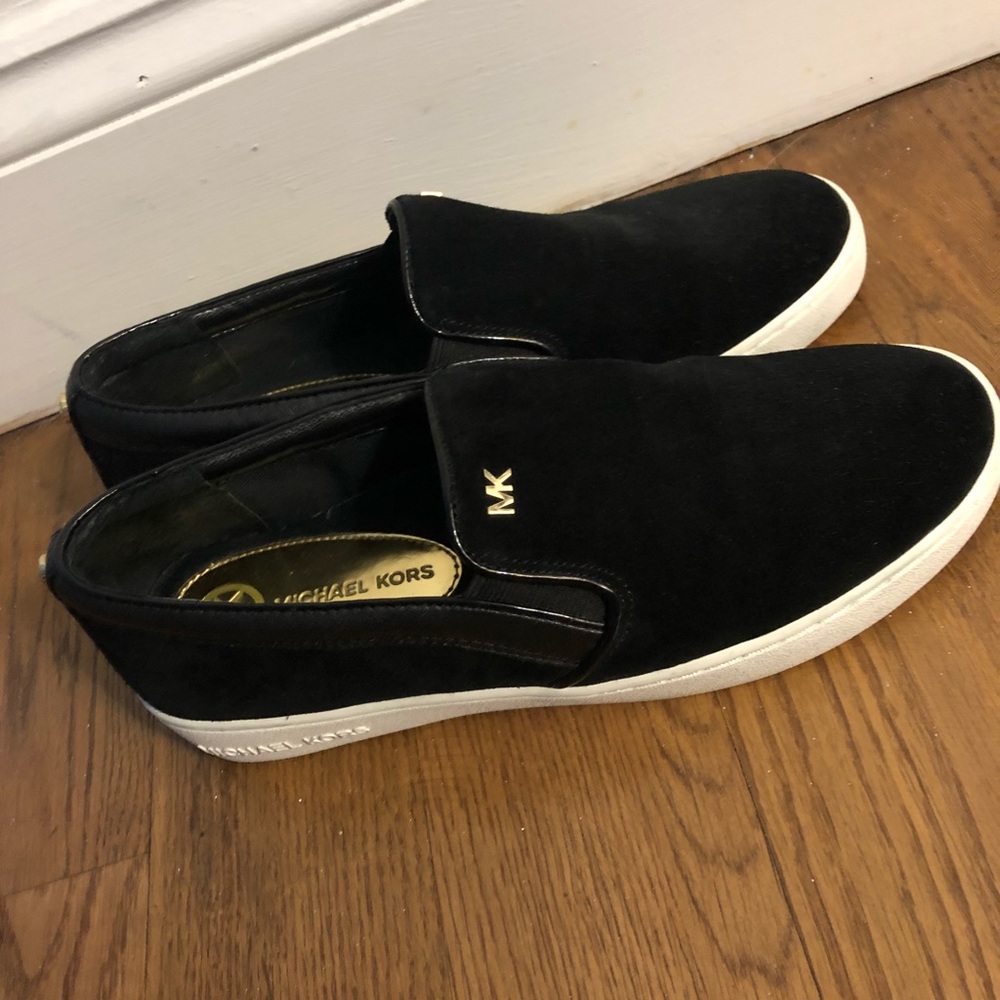 Suede Michel Korea Slip on sneakers